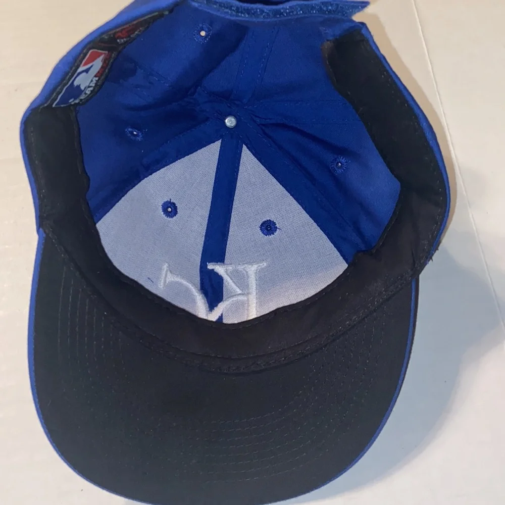 KC Royals youth adjustable blue baseball cap by OC Sports.